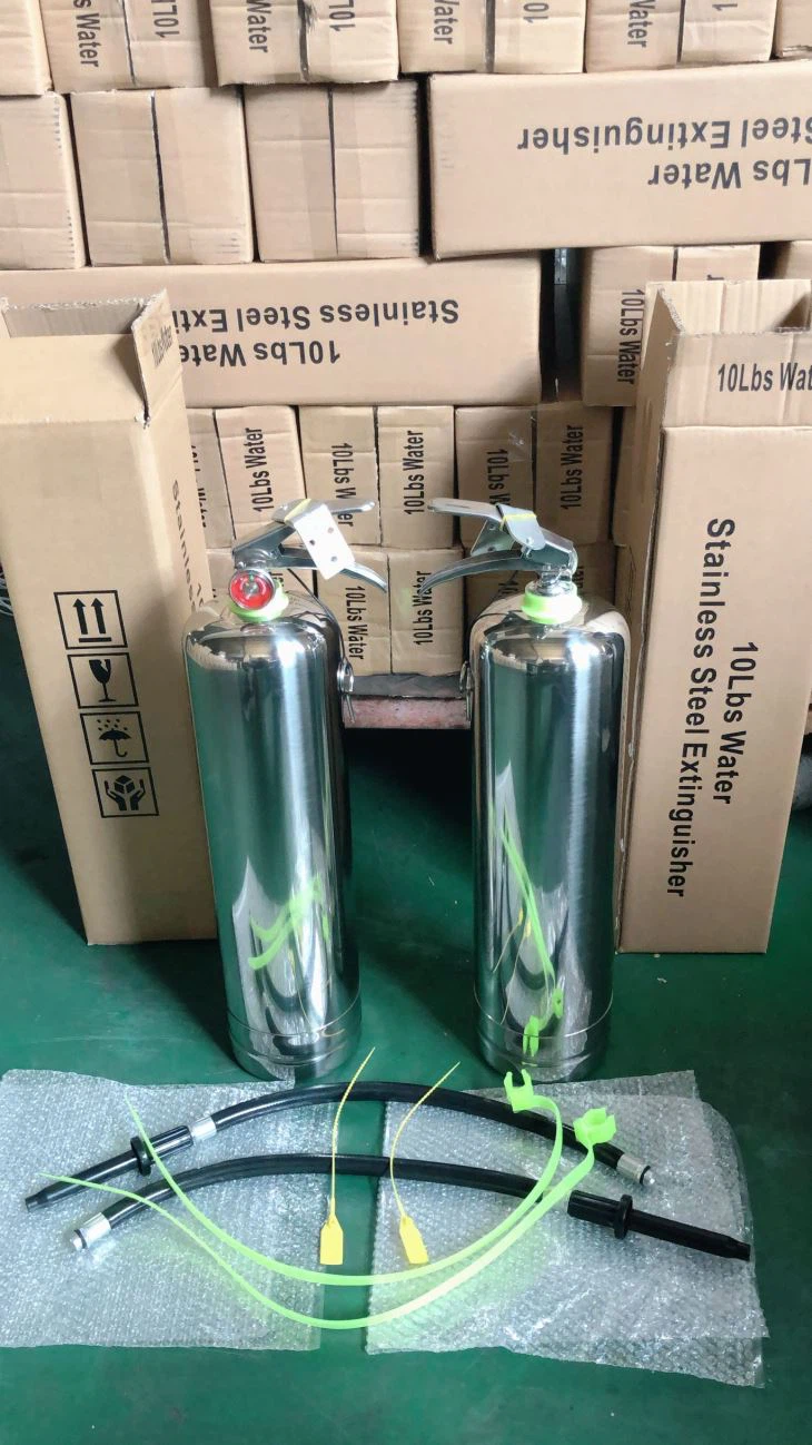 Water Type Stainless Steel Fire Extinguisher